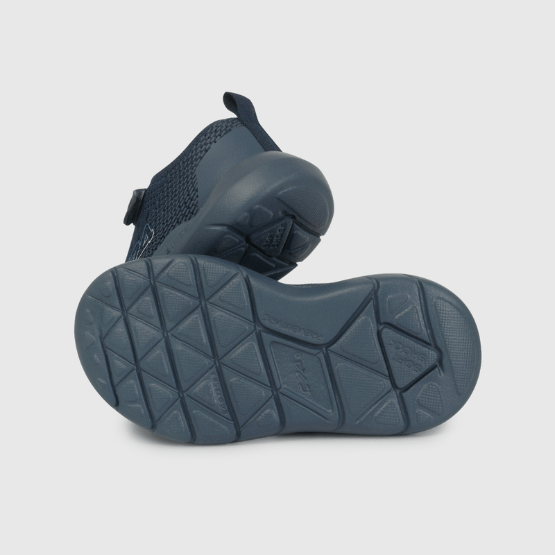 Zapatilla Deportiva Azul de Caminante talla 21 a 27