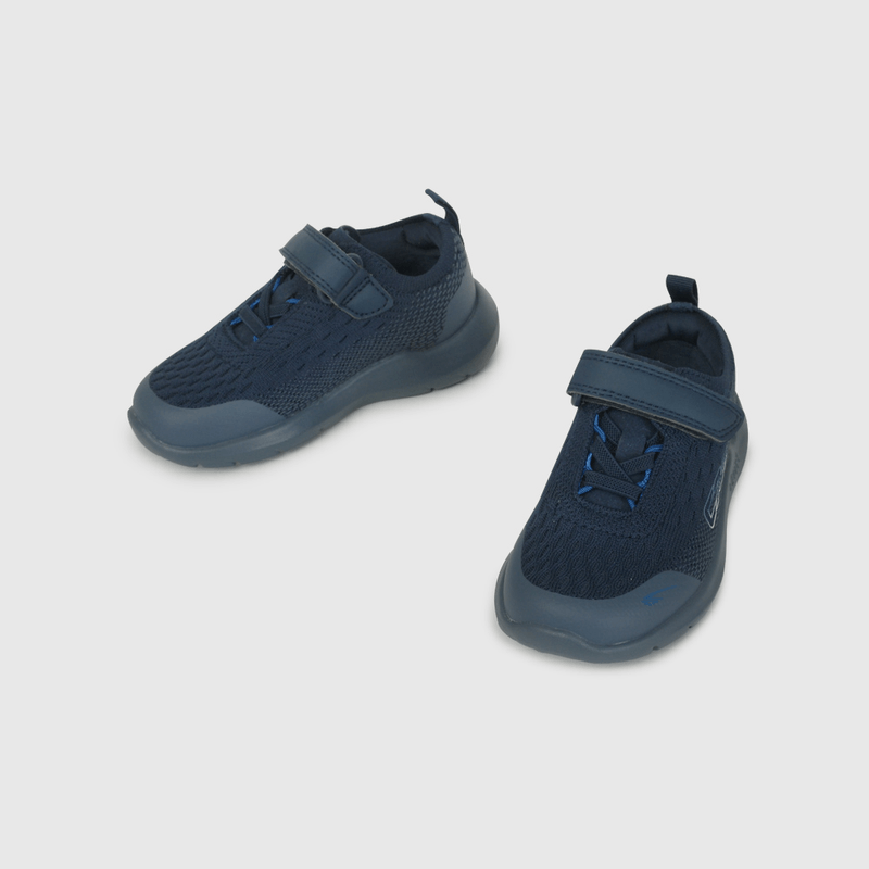 Zapatilla Deportiva Azul de Caminante talla 21 a 27