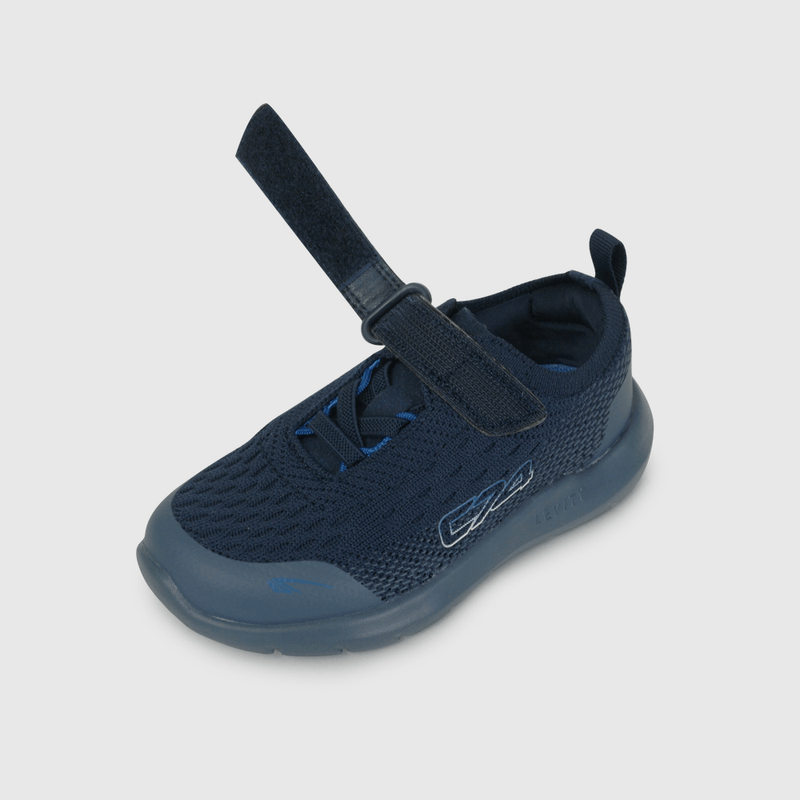 Zapatilla Deportiva Azul de Caminante talla 21 a 27