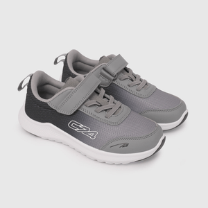Zapatilla Deportiva Degradado Gris y Negro de Niño talla 28 a 38
