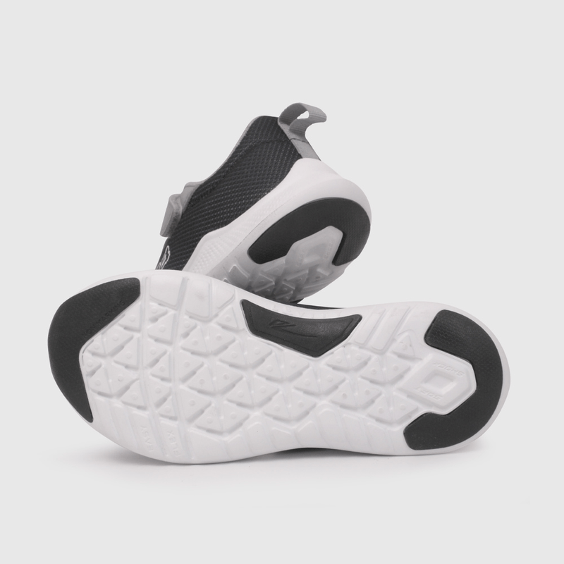 Zapatilla Deportiva Degradado Gris y Negro de Niño talla 28 a 38