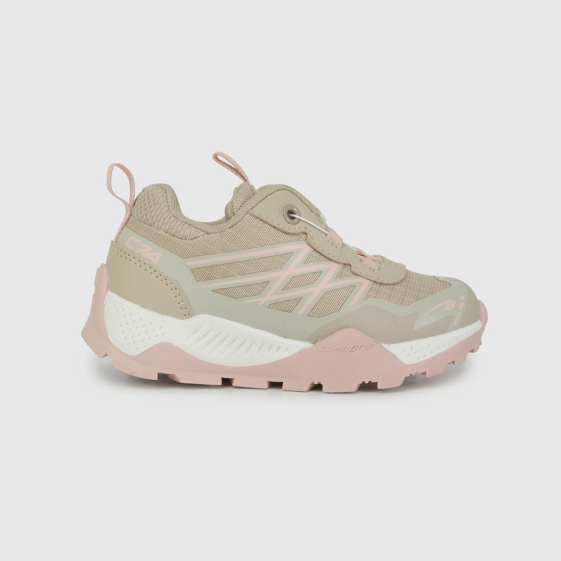 Zapatilla Outdoor Beige con Ajuste Giratorio de Caminante talla 21 a 27