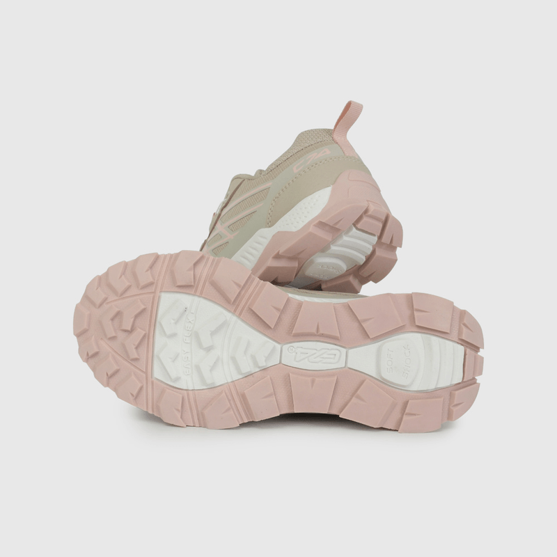 Zapatilla Outdoor Beige con Ajuste Giratorio de Niño talla 28 a 38