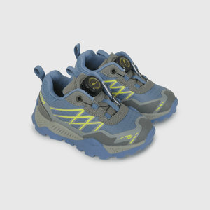 Zapatilla Outdoor Azul con Ajuste Giratorio de Caminante talla 21 a 27