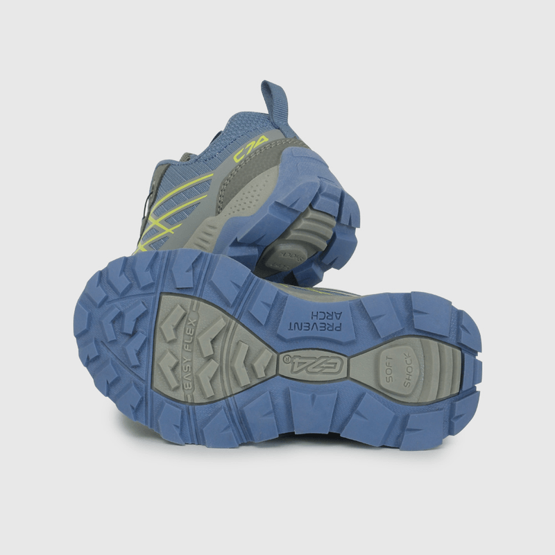 Zapatilla Outdoor Azul con Ajuste Giratorio de Caminante talla 21 a 27