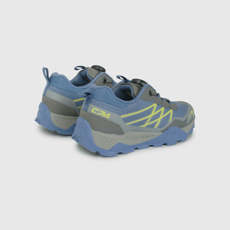 Zapatilla Outdoor Azul Cordón Elasticado de Niño talla 28 a 38