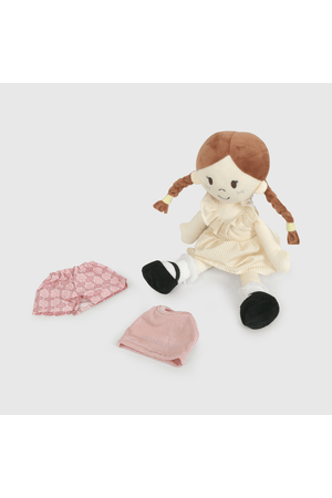 Outfit Muñeca de Niña Infantil Rosada hasta 36 M