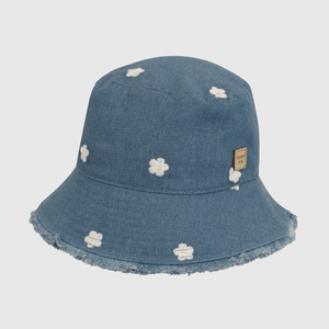 Gorro Bucket Mezclilla de Niña talla 2 a 12 añoss