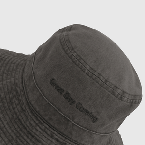 Gorro Bucket Negro de Niño talla 2 a 12 añoss