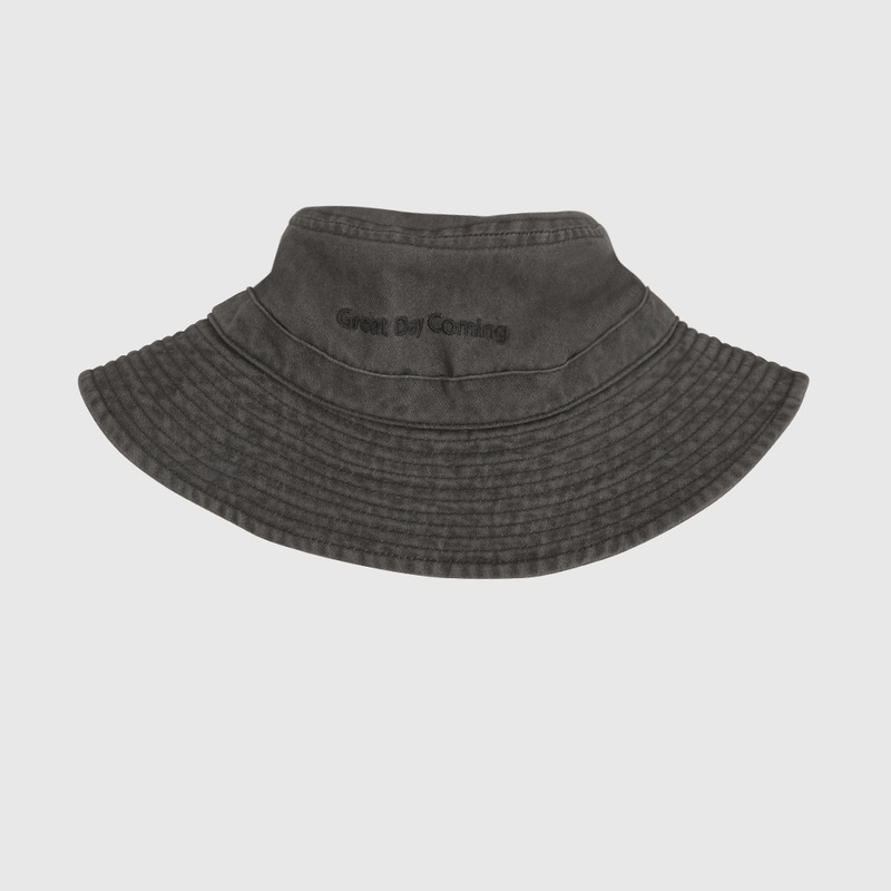 Gorro Bucket Negro de Niño talla 2 a 12 añoss