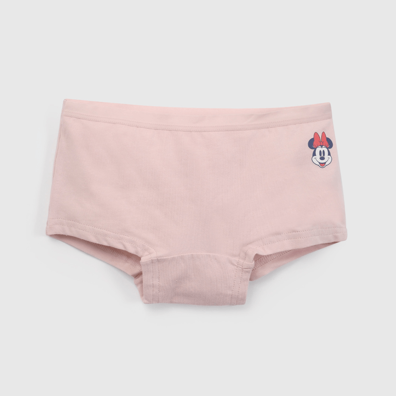Pack Tres Calzón Rosado Minnie de Niño talla 2 a 12 añoss