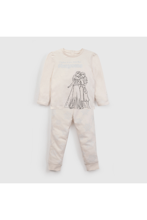 Pijama Frozen de Niña Infantil Plus talla 1 a 6 añoss