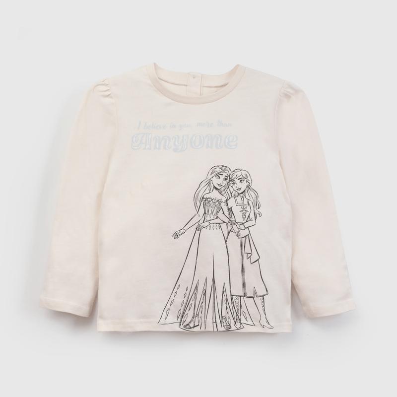 Pijama Frozen de Niña Infantil Plus talla 1 a 6 añoss