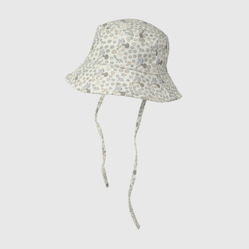 Sombrero Beige Minnie de Niña Infantil talla 3/6 M a 12/24M
