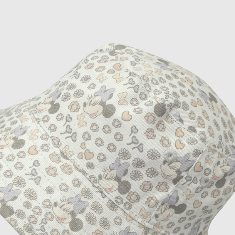 Sombrero Beige Minnie de Niña Infantil talla 3/6 M a 12/24M