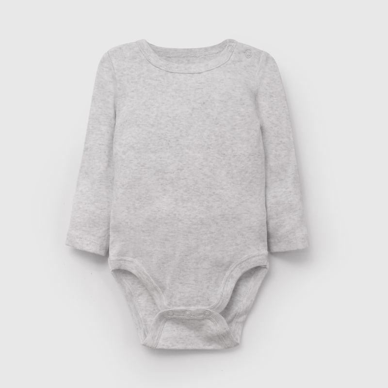 Pack Cinco Bodies de Bebé con broche talla 0/3 M a 18/24M