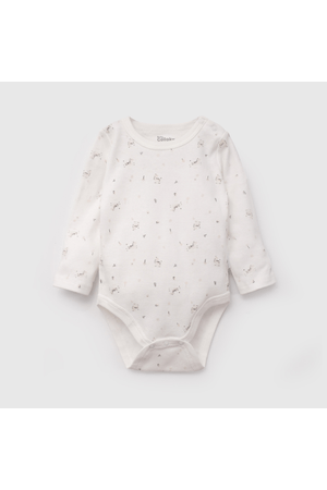 Pack Cinco Bodies de Bebé Manga Larga talla 0/3 M a 18/24M