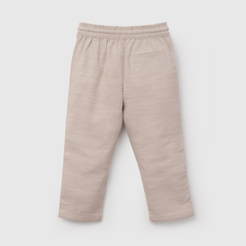 Pantalón algodón Beige  De Niño Infantil talla 3/6 M a 24m/36 M