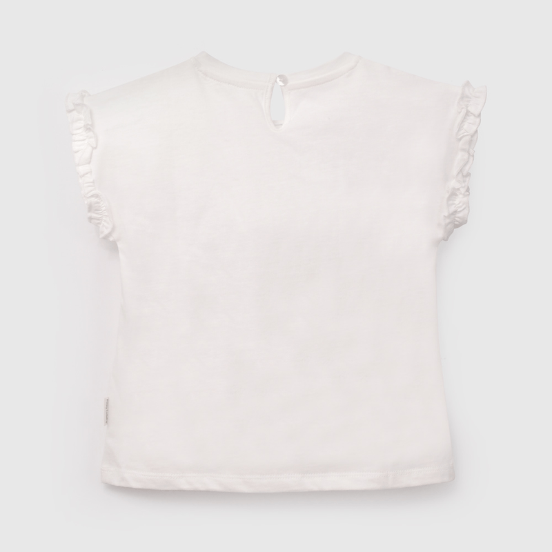 Polera Blanca Minnie Y Daisy de Niña Infantil talla 3/6 M a 24m/36 M