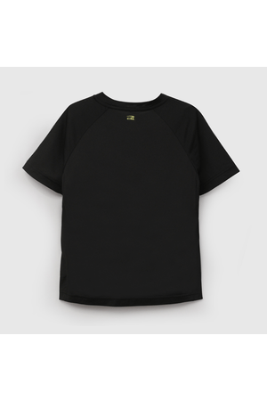 Polera Deportiva De Niño Negro talla 3 a 12 añoss