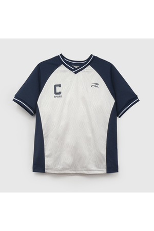 Polera Deportiva De Niño Azul talla 3 a 12 añoss