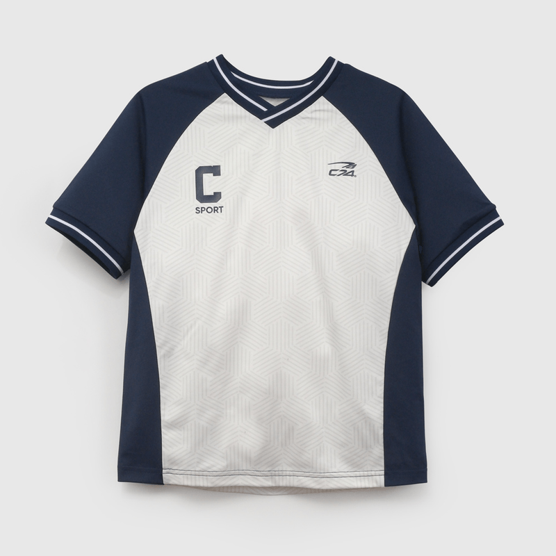 Polera Deportiva De Niño Azul talla 3 a 12 añoss