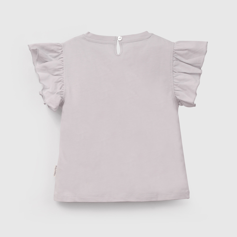 Polera Morada Minnie Y Daisy de Niña Infantil talla 3/6 M a 24m/36 M
