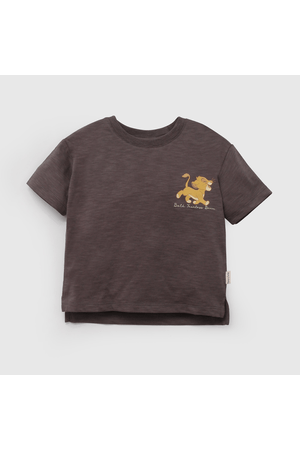 Polera Negra Rey León De Niño Infantil talla 3/6 M a 24m/36 M