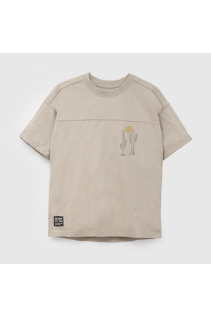 Polera Verde de Niño talla 3 a 12 añoss