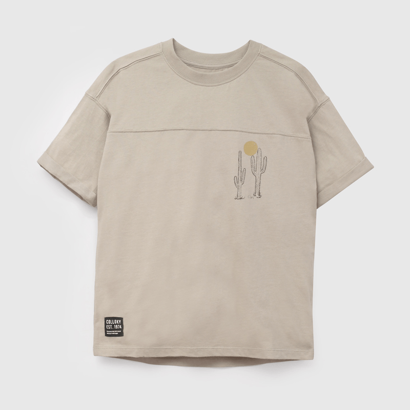 Polera Verde de Niño talla 3 a 12 añoss