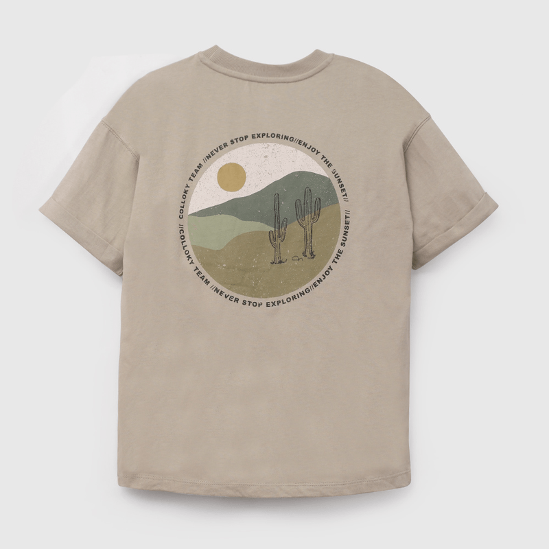 Polera Verde de Niño talla 3 a 12 añoss