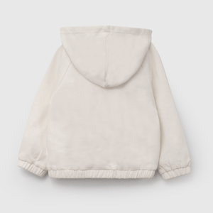 Polerón Blanco de Niña Infantil talla 3/6 M a 24m/36 M