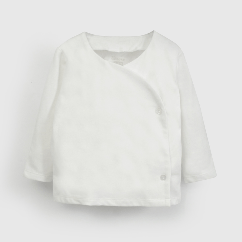 Clemente Blanco Unisex de New born talla RN a 6/9 M