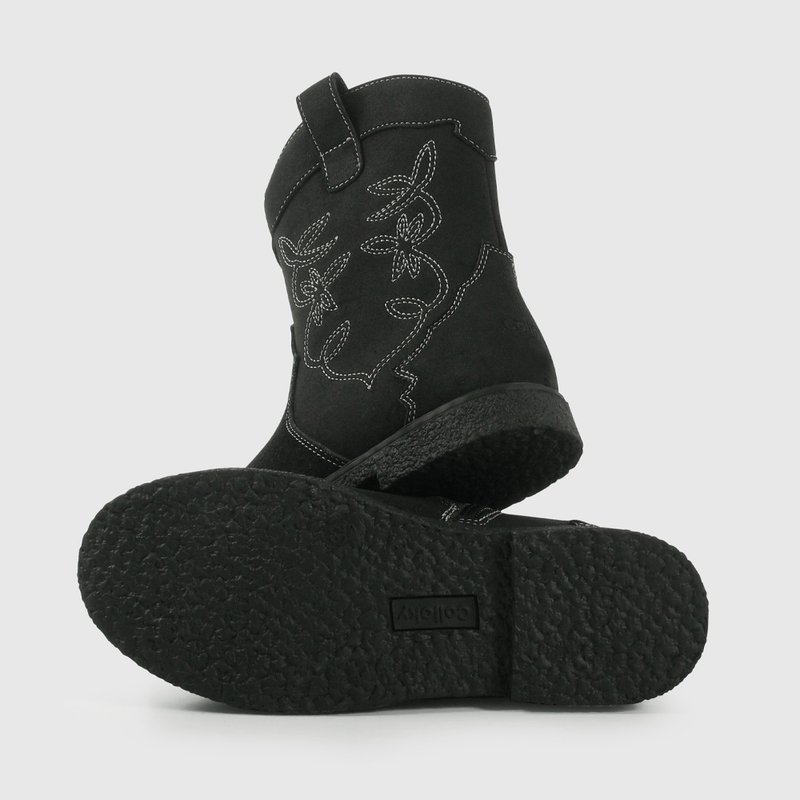 Bota Vaquera Negra de Niño talla 28 a 38