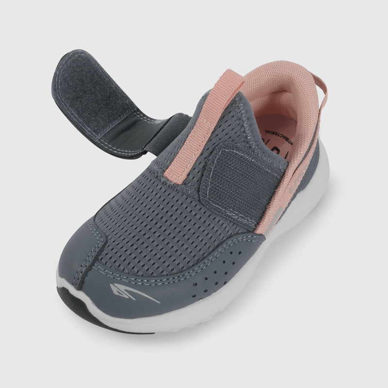Zapatilla Deportiva Morada Slip On de Caminante talla 21 a 27