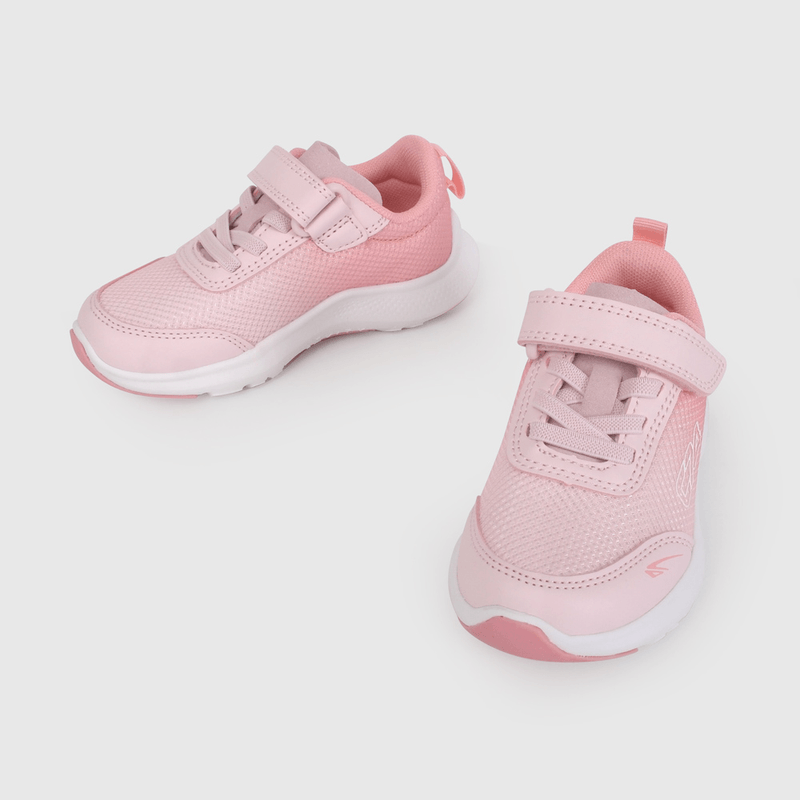 Zapatilla Deportiva para Caminante de Niña Rosada Talla 21 al 27