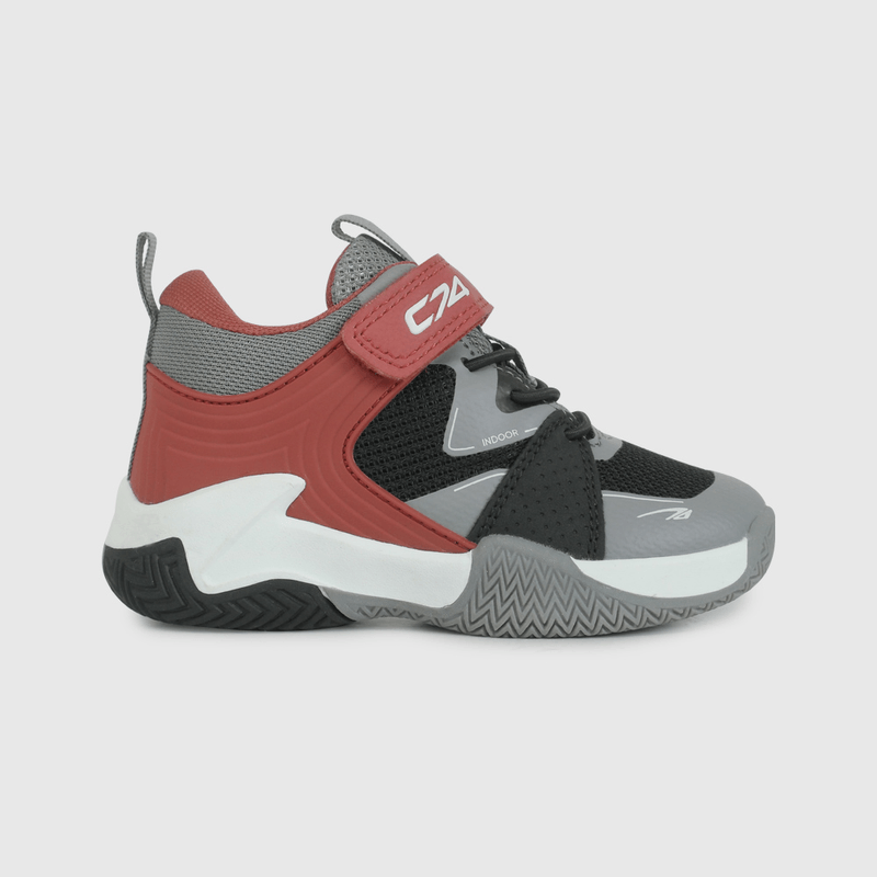 Zapatilla Deportiva Roja Caña Alta de Caminante talla 21 a 27