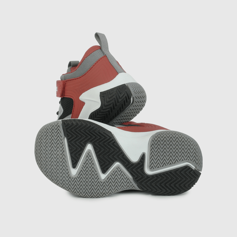 Zapatilla Deportiva Roja Caña Alta de Caminante talla 21 a 27