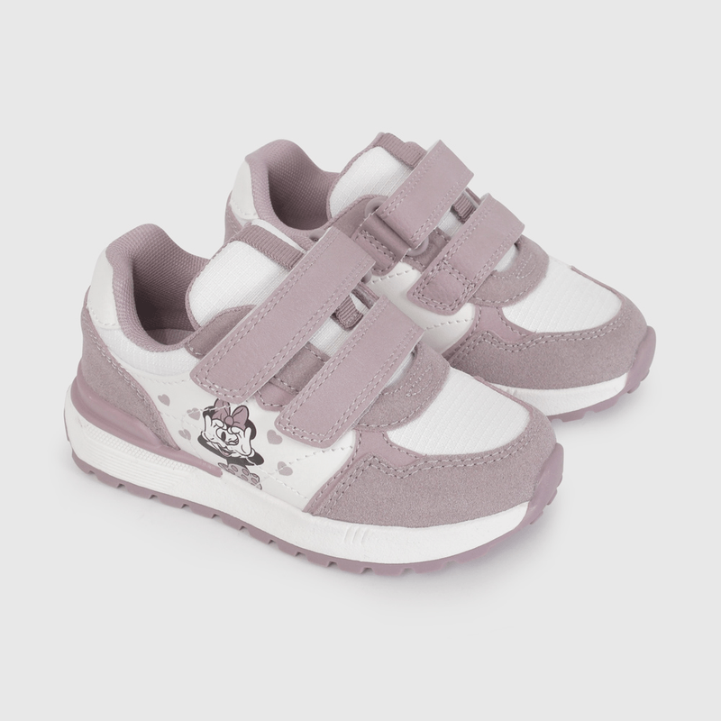Zapatilla Morada de Minnie de Caminante talla 21 a 27
