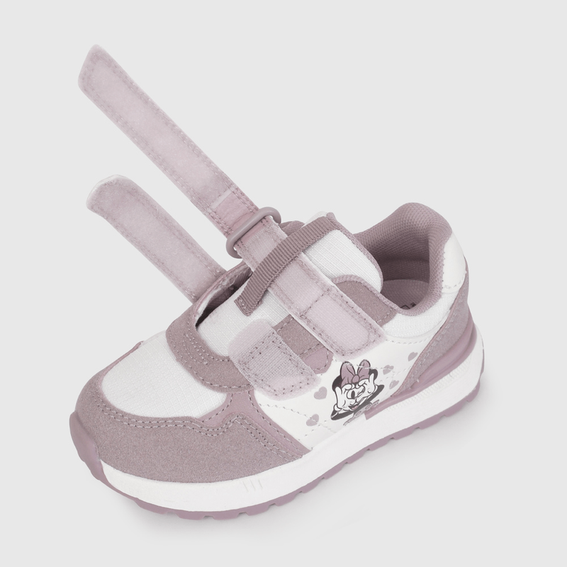 Zapatilla Morada de Minnie de Caminante talla 21 a 27