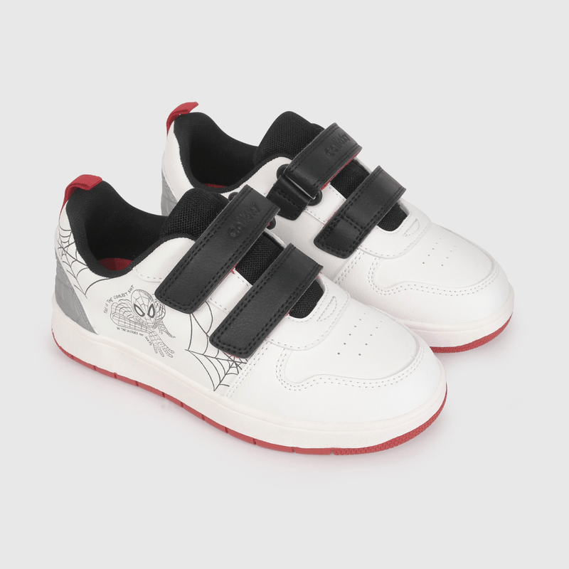 Zapatilla Blanca de Spiderman de Niño talla 28 a 38