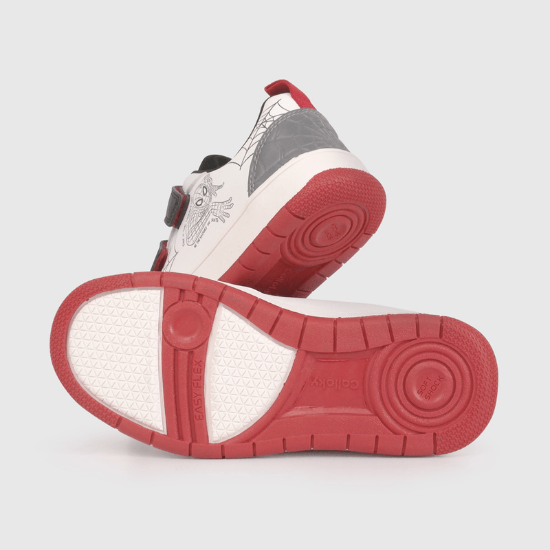 Zapatilla Blanca de Spiderman de Niño talla 28 a 38