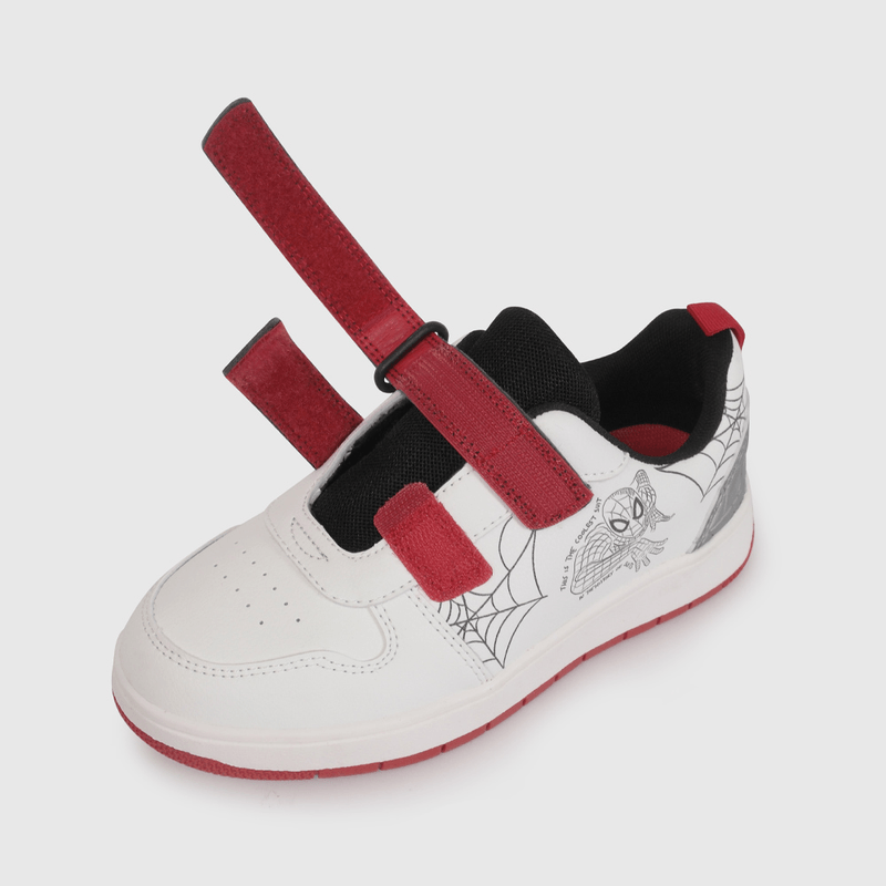 Zapatilla Blanca de Spiderman de Niño talla 28 a 38