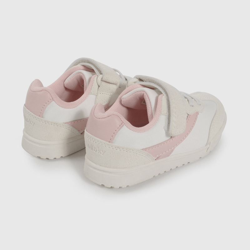 Zapatilla Urbana Beige y Rosado de Caminante talla 21 a 27