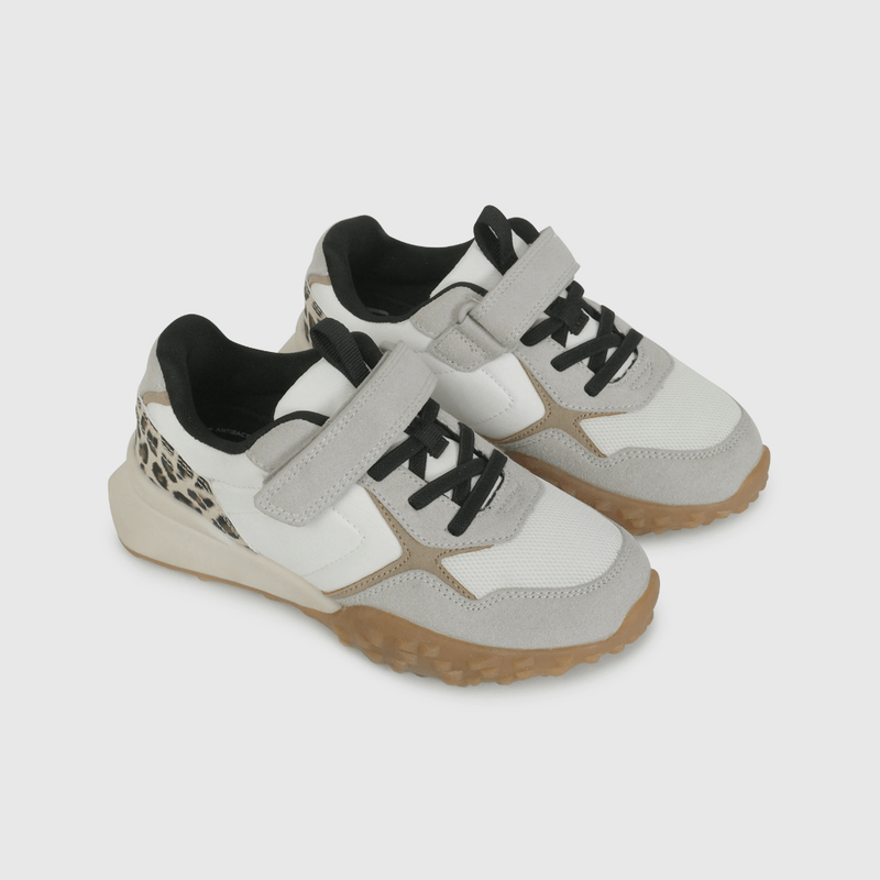 Zapatilla Urbana Retro Multicolor Velcro de Niño talla 28 a 38