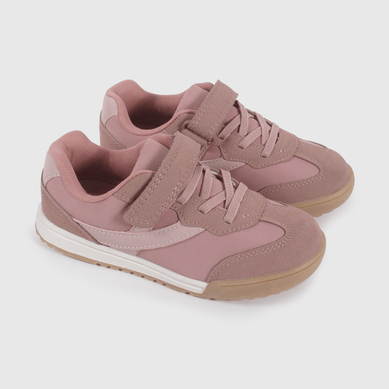 Zapatilla Urbana Rosada de Niña con Velcro talla 28 a 38