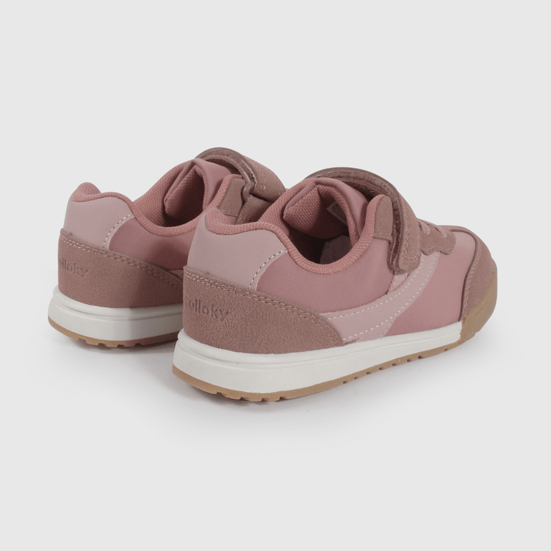 Zapatilla Urbana Rosada de Niña con Velcro talla 28 a 38