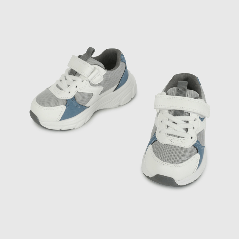 Zapatilla de Niño para Caminante Deportiva Blanca Talla 21 al 27