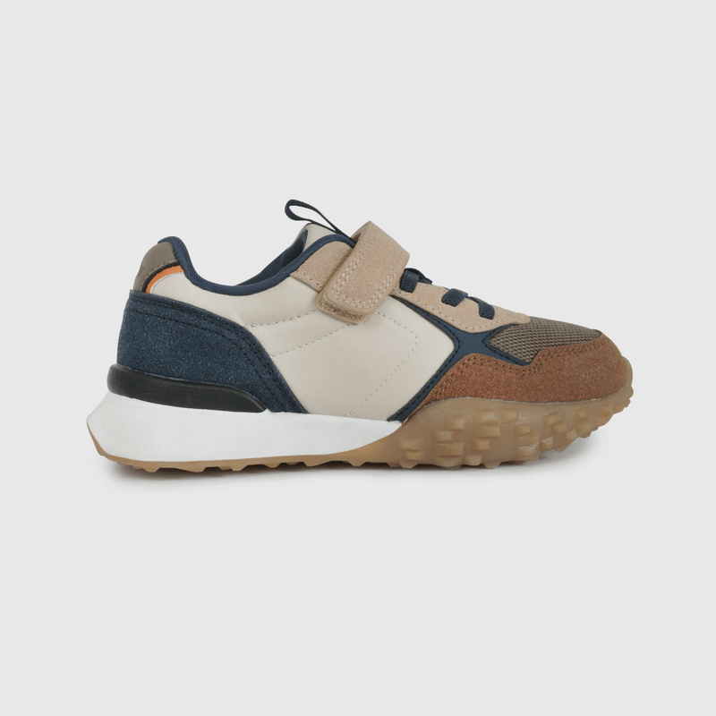 Zapatilla Urbana Azul con Verde de Niño talla 28 a 38