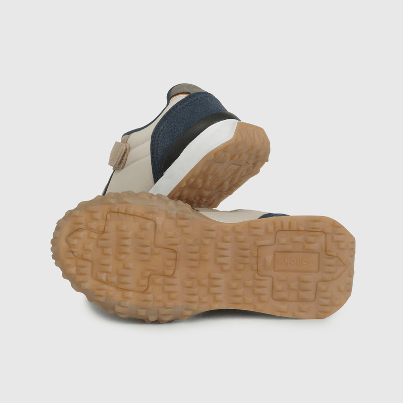 Zapatilla Urbana Azul con Verde de Niño talla 28 a 38